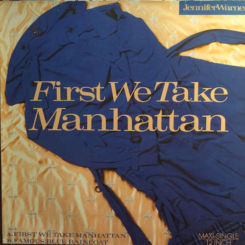 Cover Jennifer Warnes - First We Take Manhattan (12, Maxi) Schallplatten Ankauf