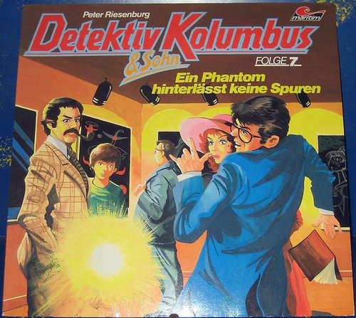 Cover Peter Riesenburg - Detektiv Kolumbus & Sohn - Ein Phantom Hinterlässt Keine Spuren (LP) Schallplatten Ankauf