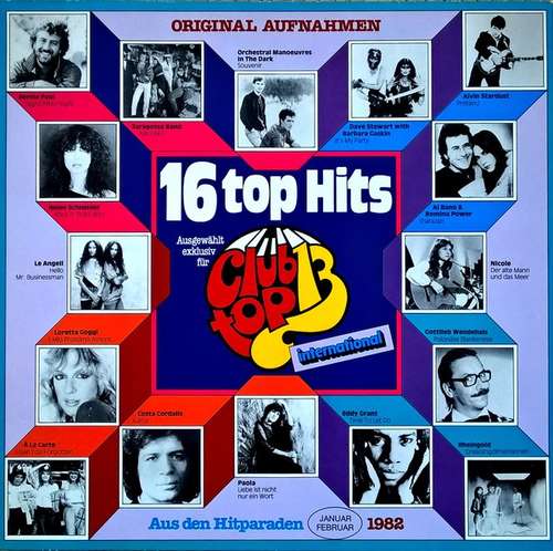 Cover Various - 16 Top Hits Aus Den Hitparaden Januar Februar 1982 (LP, Comp) Schallplatten Ankauf
