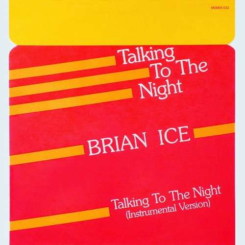 Cover Brian Ice - Talking To The Night (12) Schallplatten Ankauf