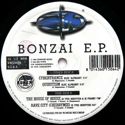 Cover Bonzai E.P. Schallplatten Ankauf