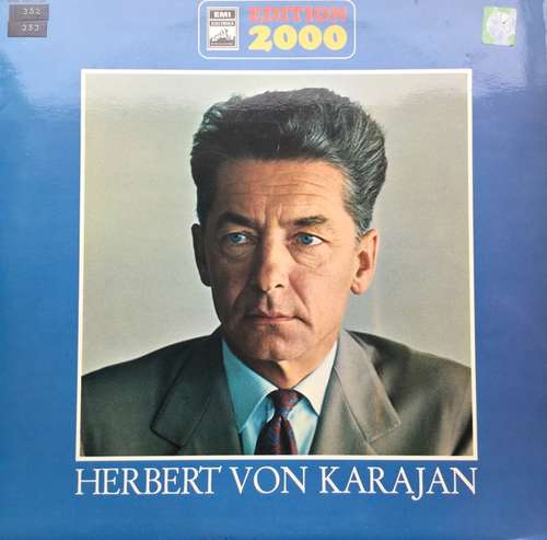 Cover Herbert von Karajan - Edition 2000 (2xLP, Album, Gat) Schallplatten Ankauf