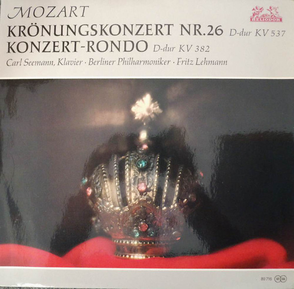 Cover Wolfgang Amadeus Mozart - Krönungskonzert Nr. 26 KV 537 Konzert - Rondo KV 382 (LP) Schallplatten Ankauf