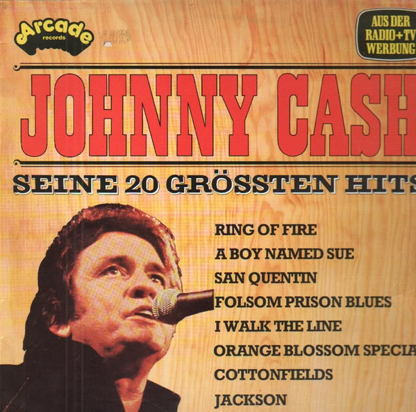 Cover Johnny Cash - Seine 20 grössten Hits (LP, Comp) Schallplatten Ankauf