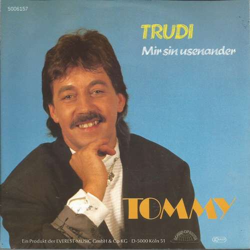 Cover Tommy (91) - Trudi (7, Single) Schallplatten Ankauf