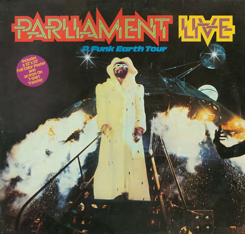 Cover Parliament - Parliament Live - P.Funk Earth Tour (2xLP, Album) Schallplatten Ankauf