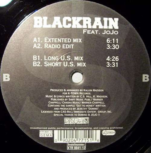 Cover Blackrain* - Money Man (12) Schallplatten Ankauf