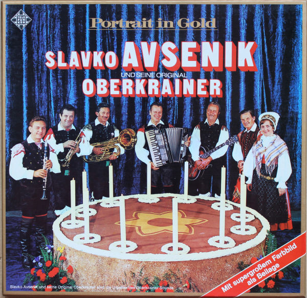 Cover Slavko Avsenik Und Seine Original Oberkrainer - Portrait In Gold (Box, Album + 2xLP, Album) Schallplatten Ankauf