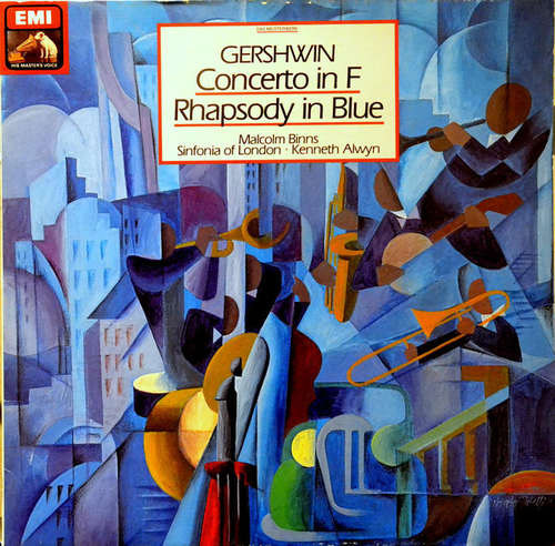 Cover Gershwin* - Sinfonia Of London*, Kenneth Alwyn, Malcolm Binns - Concerto In F • Rhapsody In Blue (LP) Schallplatten Ankauf