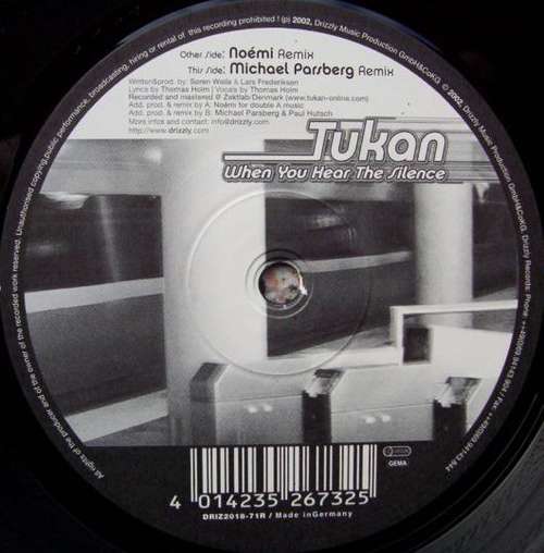 Cover Tukan - When You Hear The Silence (Part 2) (12) Schallplatten Ankauf