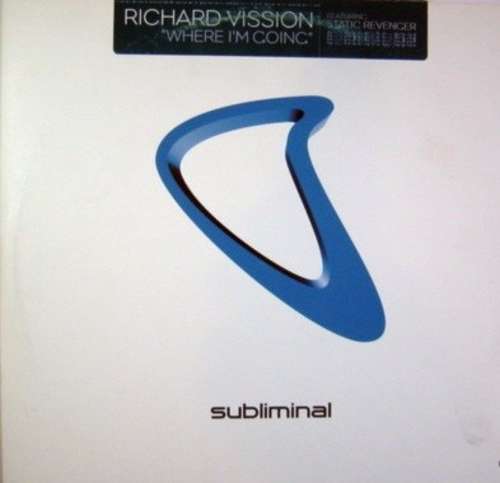 Cover Richard Vission* Featuring Static Revenger - Where I'm Going (12) Schallplatten Ankauf