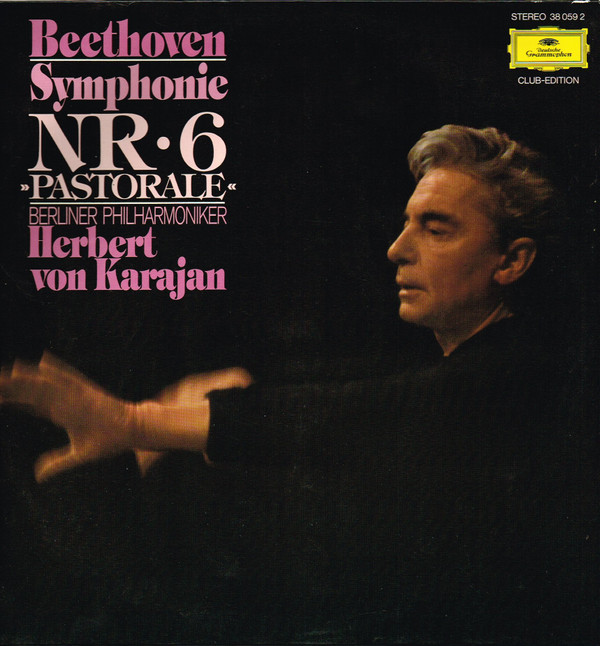 Cover Beethoven*, Berliner Philharmoniker, Herbert von Karajan - Symphonie Nr. 6 *Pastorale* (LP, Club) Schallplatten Ankauf