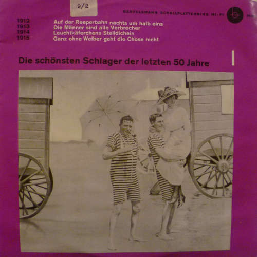 Cover Various - Die Schönsten Schlager Der Letzten 50 Jahre - Serie 1, Platte 2 (7, Mono) Schallplatten Ankauf