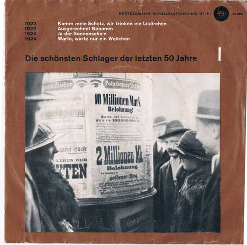 Bild Various - Die Schönsten Schlager Der Letzten 50 Jahre - Serie 1, Platte 5 (7, Mono) Schallplatten Ankauf