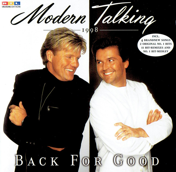 Cover Modern Talking - Back For Good - The 7th Album (CD, Album, RE) Schallplatten Ankauf