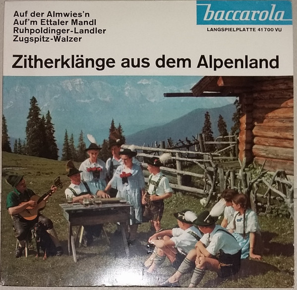 Cover Rudi Knabl / Toni Buchner Und Seine Musikanten - Zitherklänge Aus Dem Alpenland (7, EP) Schallplatten Ankauf