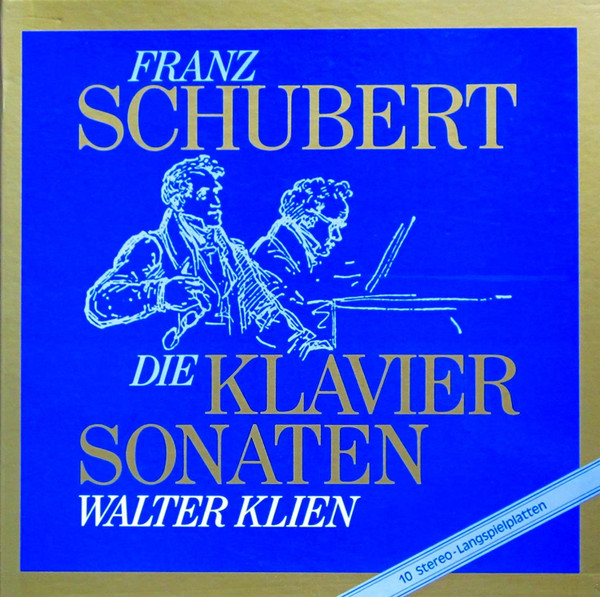 Cover Walter Klien, Franz Schubert - Die Klaviersonaten (10xLP + Box) Schallplatten Ankauf