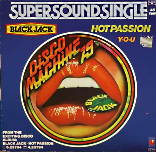 Cover Black Jack (3) - Hot Passion (12, Single) Schallplatten Ankauf