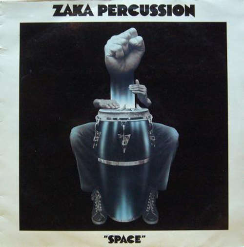 Cover Zaka Percussion - Space (LP, Album, Sil) Schallplatten Ankauf