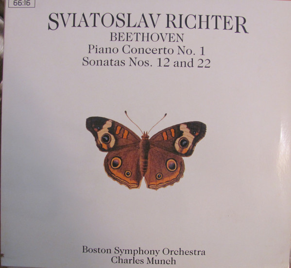 Cover Sviatoslav Richter - Beethoven Piano Concerto No. 1 (LP, Comp) Schallplatten Ankauf