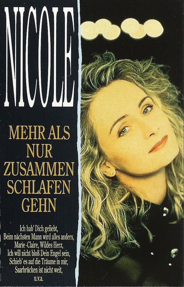 Cover Nicole (2) - Mehr Als Nur Zusammen Schlafen Gehn (Cass, Album) Schallplatten Ankauf