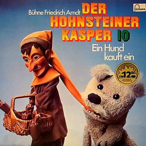 Cover Bühne Friedrich Arndt* - Der Hohnsteiner Kasper 10 - Ein Hund Kauft Ein (LP) Schallplatten Ankauf