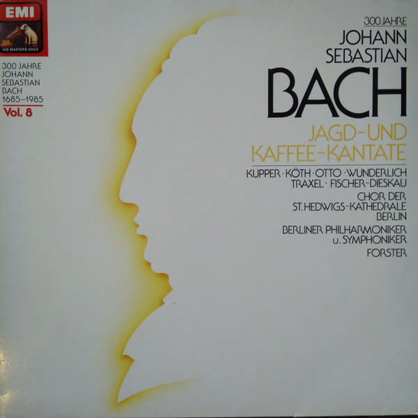 Cover Johann Sebastian Bach, Berliner Symphoniker, Berliner Philharmoniker, Karl Forster - Kantate BWV 208 / Kantate BWV 211 (LP, Comp) Schallplatten Ankauf