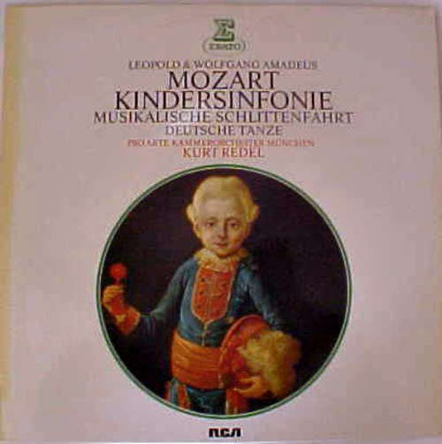 Cover L.* & W.A. Mozart* - Kindersinfonie, Musikalische Schlittenfahrt (LP) Schallplatten Ankauf