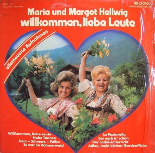 Cover Maria & Margot Hellwig - Willkommen, Liebe Leute (LP) Schallplatten Ankauf