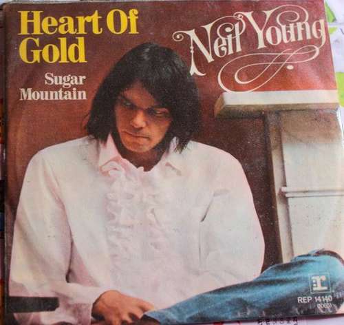 Cover Neil Young - Heart Of Gold (7, Single, RE) Schallplatten Ankauf