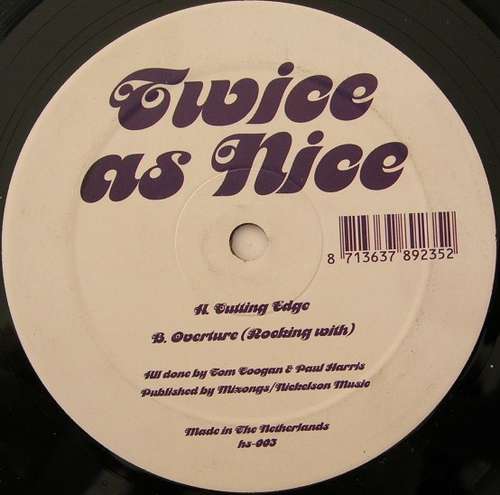 Cover Twice As Nice - Cutting Edge / Overture (12) Schallplatten Ankauf
