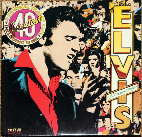 Cover Elvis Presley - Elvis's  40 Greatest (2xLP, Comp, Gat) Schallplatten Ankauf