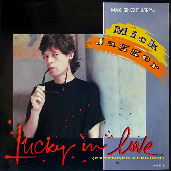 Cover Mick Jagger - Lucky In Love (Extended Version) (12, Maxi) Schallplatten Ankauf