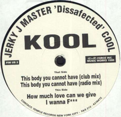 Cover Jerky Jay Master Disaffected Cool - Kool (12) Schallplatten Ankauf