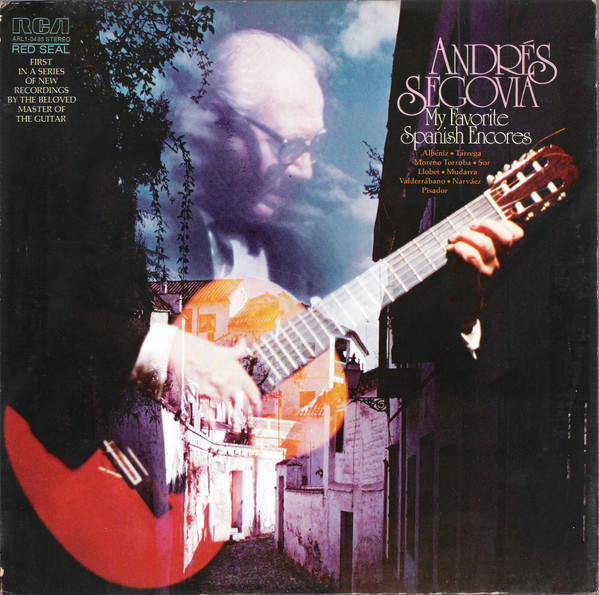 Cover Andrés Segovia - My Favorite Spanish Encores (LP) Schallplatten Ankauf