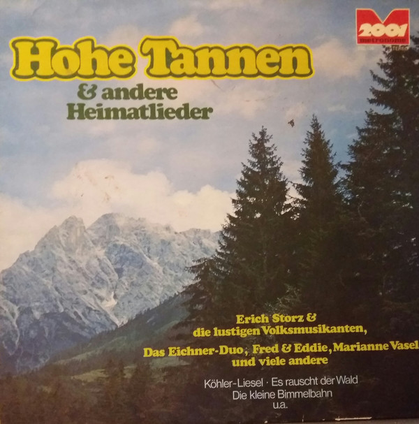 Cover Various - Hohe Tannen Und Andere Heimatlieder (LP, Comp) Schallplatten Ankauf