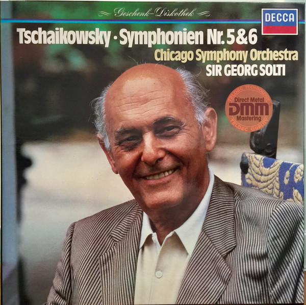 Cover Tschaikowsky* • Chicago Symphony Orchestra*, Sir Georg Solti* - Symphonien Nr. 5 & 6 (2xLP + Box) Schallplatten Ankauf