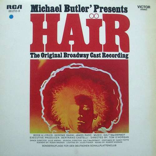 Cover Various - Hair - The Original Broadway Cast Recording (LP, Album, RE) Schallplatten Ankauf