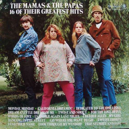 Cover The Mamas & The Papas - 16 Of Their Greatest Hits (LP, Comp, RE) Schallplatten Ankauf
