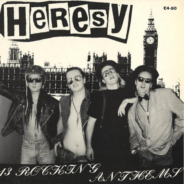 Cover Heresy - 13 Rocking Anthems (LP, Comp) Schallplatten Ankauf