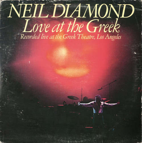 Cover Neil Diamond - Love At The Greek (2xLP, Album) Schallplatten Ankauf