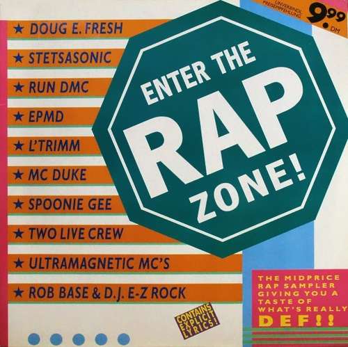 Cover Enter The Rap Zone! Schallplatten Ankauf