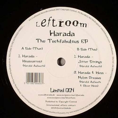 Bild Harada - The Techfabulous EP (12, EP) Schallplatten Ankauf
