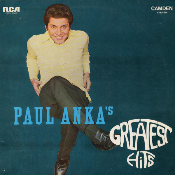 Cover Paul Anka - Paul Anka's Greatest Hits (LP, Comp) Schallplatten Ankauf