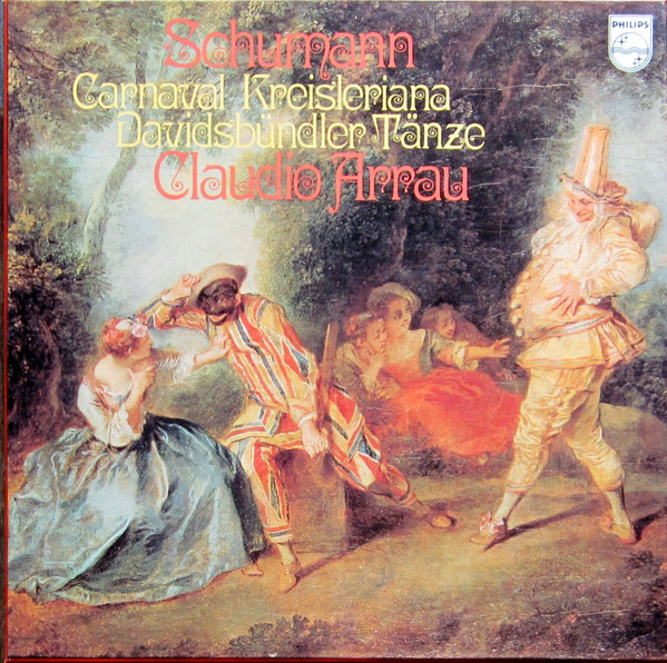 Cover zu Robert Schumann, Claudio Arrau - Schumann: Carnaval, Kreisleriana, Davidsbündler Tänze (2xLP) Schallplatten Ankauf