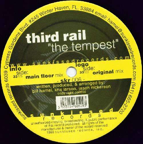 Cover Third Rail - The Tempest (12) Schallplatten Ankauf