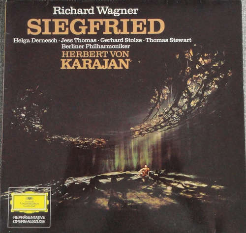 Cover Richard Wagner, Berliner Philharmoniker, Herbert von Karajan - Siegfried, Szenen (LP) Schallplatten Ankauf