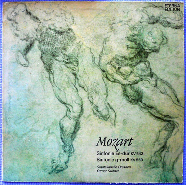 Cover Mozart*, Staatskapelle Dresden, Otmar Suitner - Sinfonie Es-dur KV 543 / Sinfonie G-moll KV 550 (LP, Bla) Schallplatten Ankauf