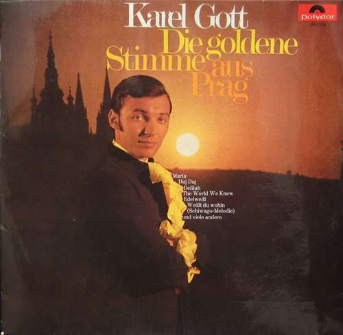 Cover Karel Gott - Die Goldene Stimme Aus Prag (LP, Album) Schallplatten Ankauf