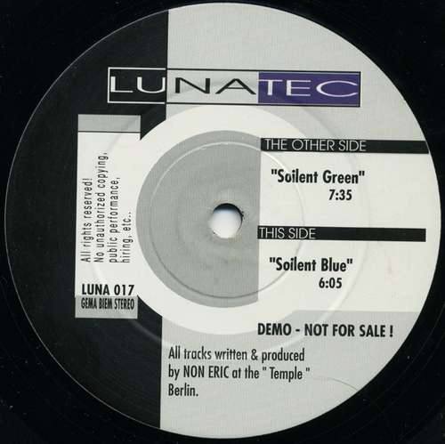 Cover Dee Rex - Soilent Green / Soilent Blue (12) Schallplatten Ankauf